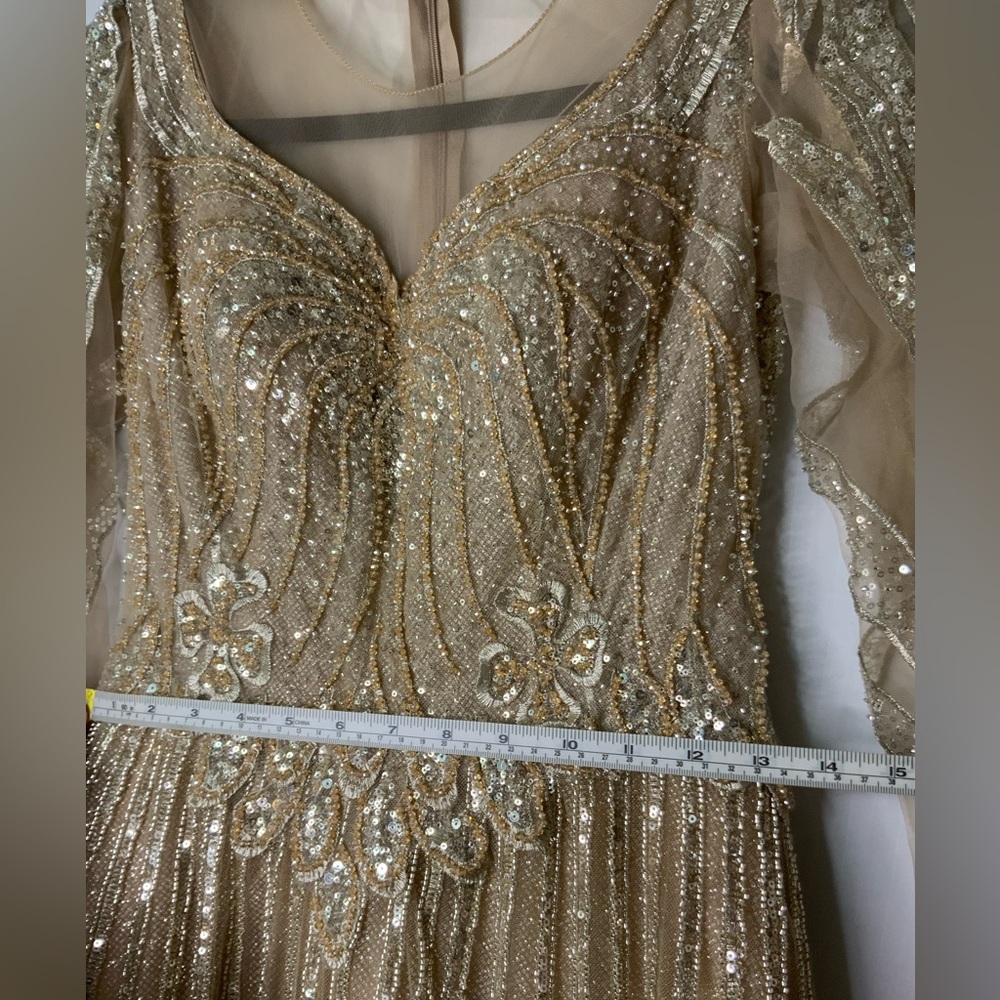 Gold Evening Gown - Picture 9 of 10